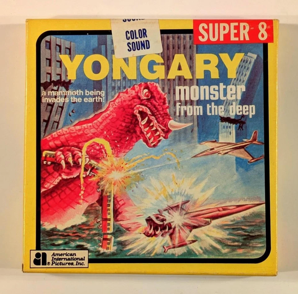 Yongary 1967 South Korea Sci-Fi Super 8mm Sound Film; Yeong-il Oh