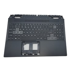 New Palmrest For Acer Nitro 5 AN515-58 46 Keyboard Backlit White 6B.QFMN2.001 US