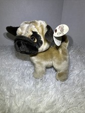 NWT 8  Bestever Pug Puppy Dog Plush