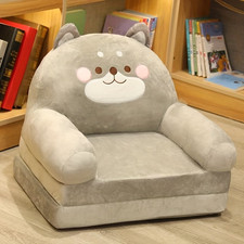 Kids Couch,2-in-1 Soft Toddler Couch Fold Out Toddler Chair Kids Playroom gift