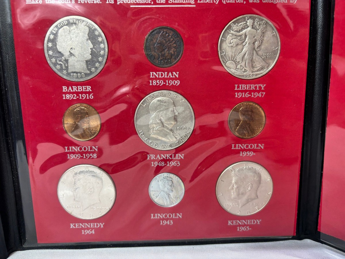 US 20th Century Type Coins Set Treasure Album Complete Book | eBay