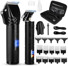 Wahl Professional Hair Cut Machine Barber Salon Cutting Trimmer Clipper Kit Set