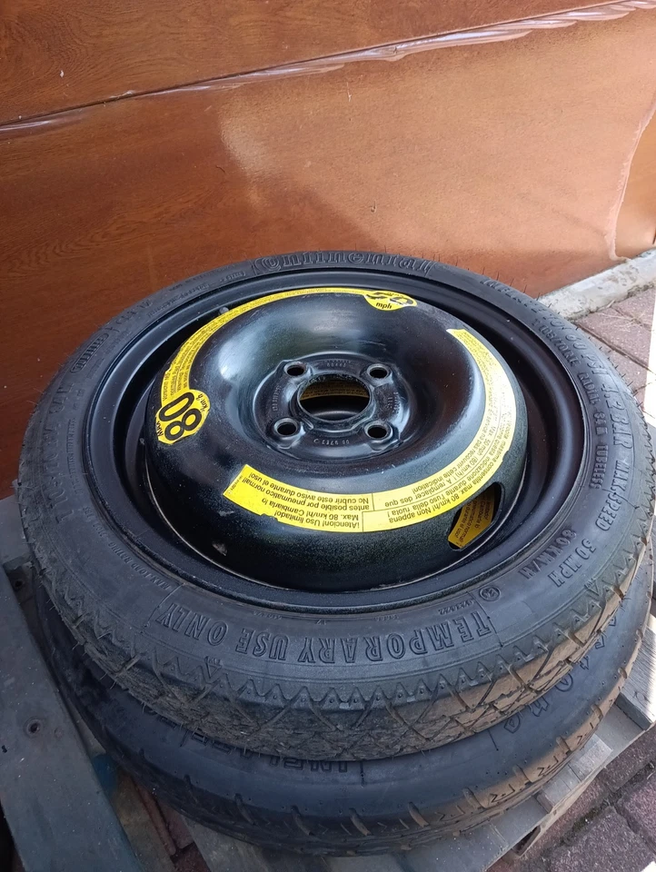 Orig. VW Polo 6N Golf Lupo Notrad 6N0601025G Reifen T105/70 R14 84M Continental - Bild 2 von 4