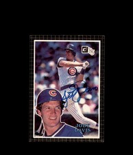 Jody Davis Signed 1985 Donruss Action All Star Jumbo Chicago Cubs Autograph