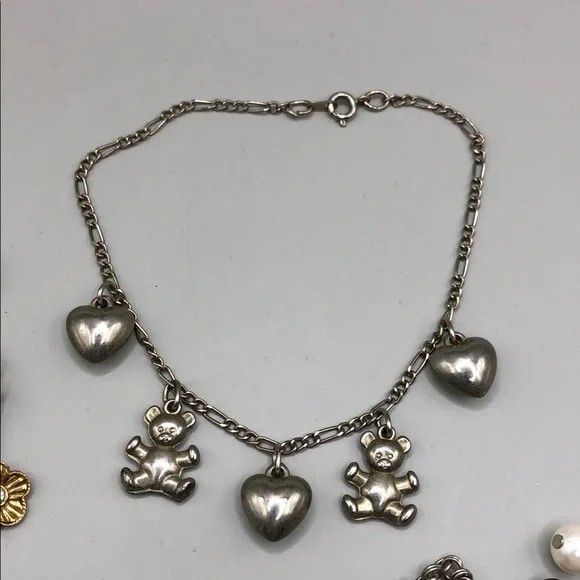 Bundle 5 chain charm ankle bracelets anklets Brig… - image 3