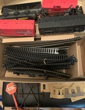 Vintage Model Train Lot Italy Parts Track Access. UNTESTED For Parts or Repair