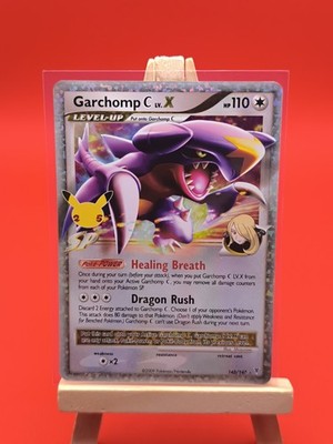 Garchomp C LV.X 145/147 Celebrations Textured Ultra Rare Holo