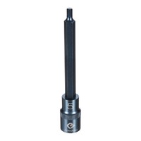 "Schlagfest Sechskant-Bit-Stecknuss 1/2\" 5Mm 5.5\" S2 Blau"
