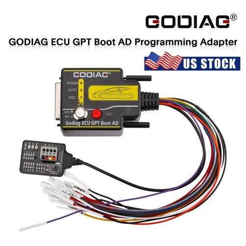 GODIAG ECU GPT Boot AD EC.U Connector for ECU Reading Writing for PCMFlash