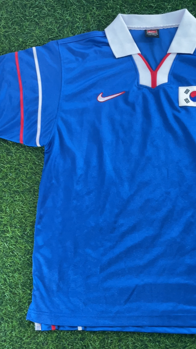 South Korea 1998 Official Away Jersey Shirt Kit - L - World Cup