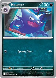 Haunter 055/094 Phantasmal Flames