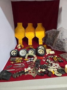 Vintage Team Associated RC10 Parts, Chassis, Shocks, Assorted Parts LOT