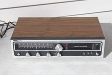 VTG MONTGOMERY WARD AIRLINE GEN-6208A Stereo Receiver 8 Track Player READ