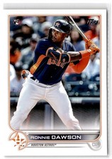2022 Topps Ronnie Dawson RC #231 Houston Astros