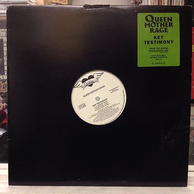 [SOUL/RAP]~NM 12''~QUEEN MOTHER RAGE~Key Testimony~{x5 Mixes}~