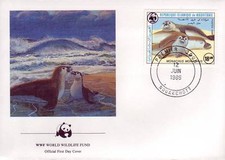 616+ FDC ENVELOPPE 1er JOUR ANIMAUX MARINS  MAURITANIE