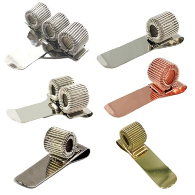 Flexible Fixed Pen Clip Accessories Used for Notebook and Clipboard