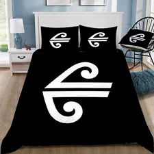 New New Zealand Koru Doona / Duvet Cover and 2 Pillow Slips
