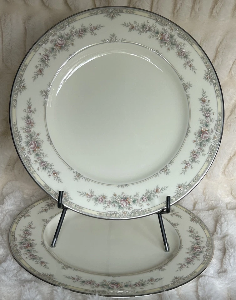 Noritake Shenandoah (2) Dinner Plates Excellent Unused Condition 1981-2008 - Image 3 of 4