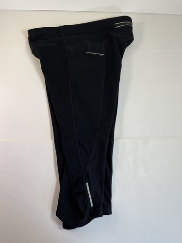Athleta Size Small Be Free Knicker Cropped Capri Leggings Black Side Pockets EUC - Picture 12 of 12