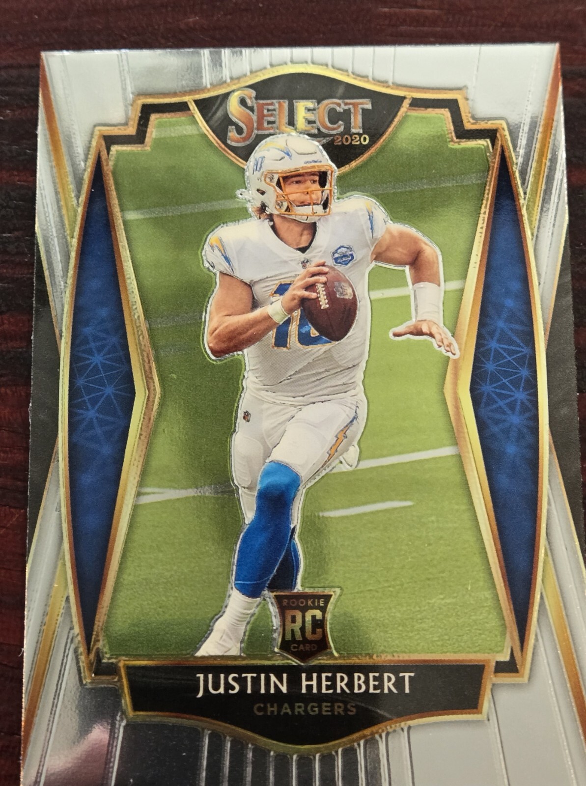 2020 Panini Select - Premier Level Justin Herbert #144 (RC)