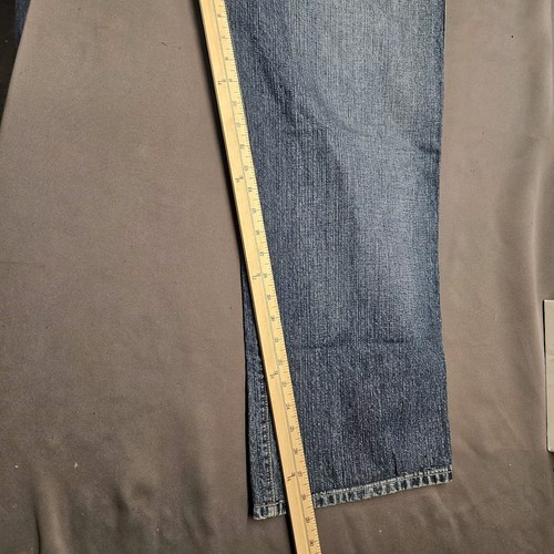 Vintage BAD BOY Jeans Mens 34 Baggy Skater Y2K Wide Leg Embroidered Style - Picture 9 of 11