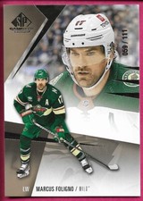 2023-24 Upper Deck Sp Game Used Hockey MARCUS FOLIGNO #43 Base Gold 059/111
