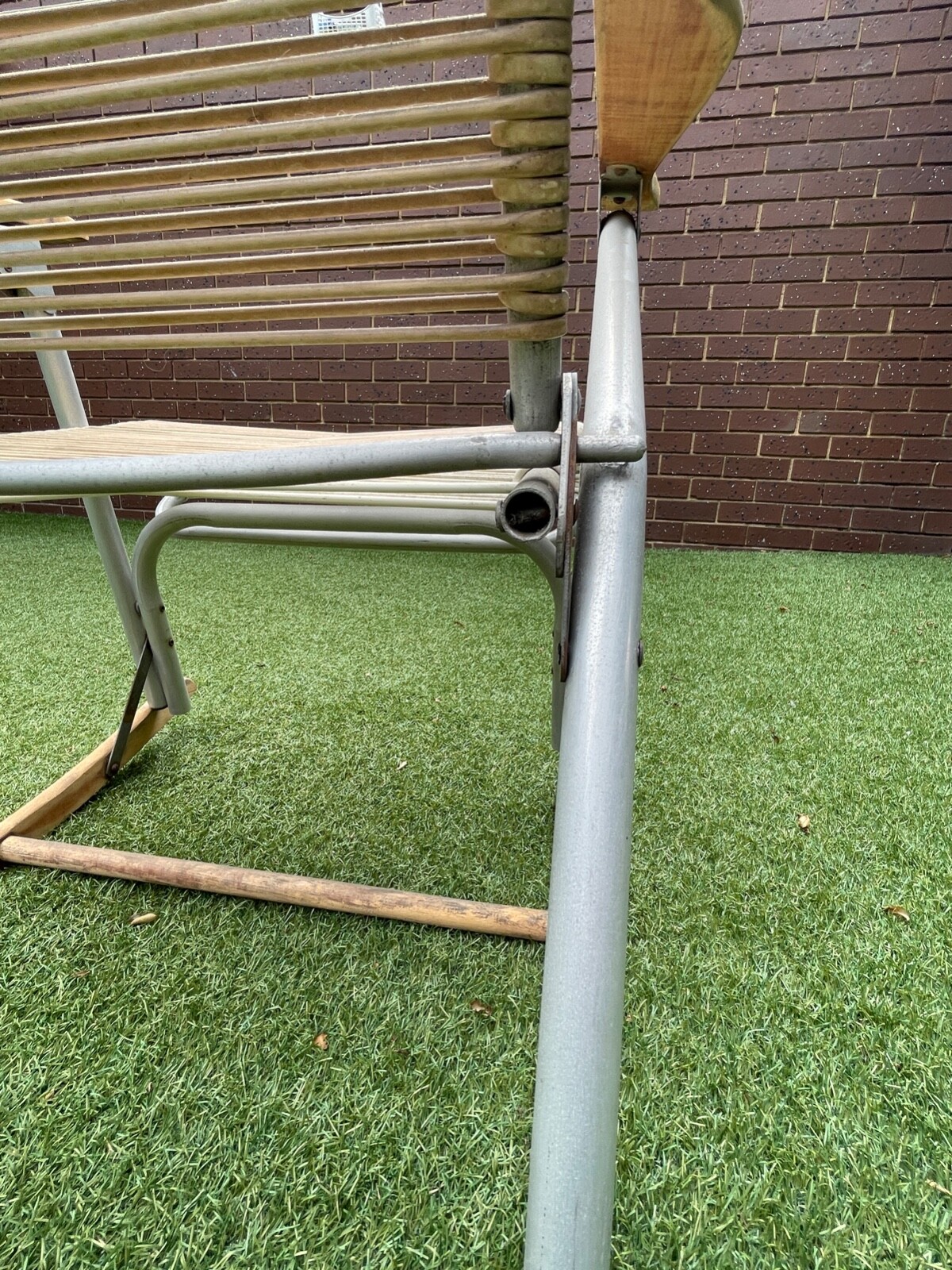 Vintage Telescope Furniture Folding Rocking Chair eBay