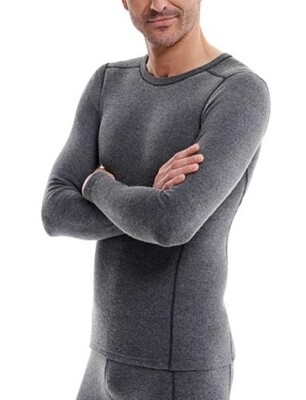 MEDIMA Maglia termica uomo Natursport MANICA LUNGA LANA ANGORA 40