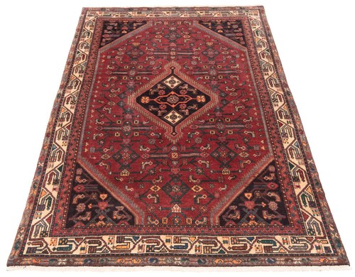 Zanjan Tissé à la Main Tapis de Perse 217 x 139 cm-Nomadic,Orient,Tapis,,Rouge - Picture 10 of 12