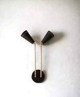 Brass Italian Adjustable Diabolo Wall Sconce Italian Sputnik