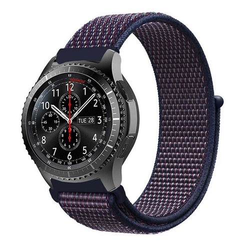 Correa de muñeca tejida de nailon para reloj Samsung Galaxy 40/44 mm 20/22 mm - Imagen 36 de 62