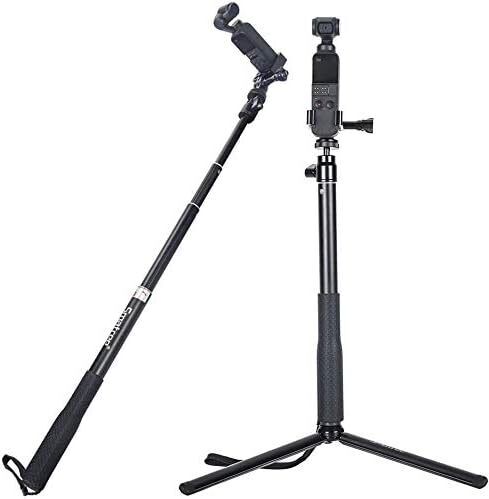 Smatree Selfie Stick Compatible DJI OSMO Pocket 1/2/GoPro Hero 3-9 SJCAM AKASO - Picture 1 of 3