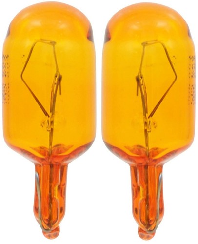 Sylvania LongLife 168NA Two Bulb Front Side Marker Light Replace Plug Play Fit - Picture 3 of 9