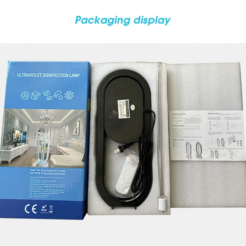 Large UVC UV Light Ozone Sterilize Germicidal Lamp Home Office Disinfection UK - Picture 8 of 8