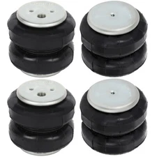 4Pcs Air Ride Suspension Bags For Firestone 2500 LBS 1/2"NPT port  Diameter 6"