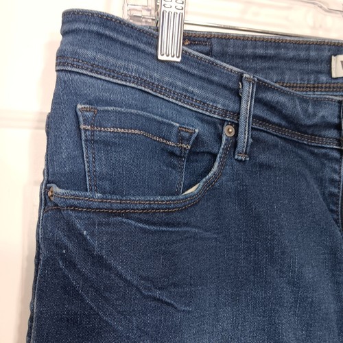 Levi's 512 Perfectly Shaping Straight Leg Womens size 16WM Blue Jeans B23 - Picture 3 of 13