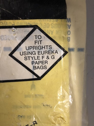 Eureka F&G Upright Vacuum Cleaner Bags - GIC Brand -Qty 12 - Picture 4 of 5