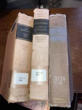 Lot Of 3 Rivers of America Series Acceptable Vintage Hard Covers Ex Library