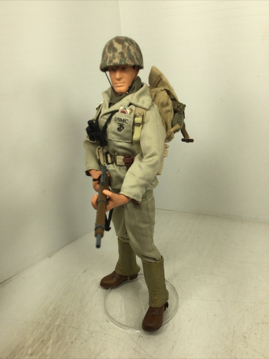 1/6 HASBRO GI JOE WW2 USMC MARINE SNIPER 1903 SPRINGFIELD + CIG'S