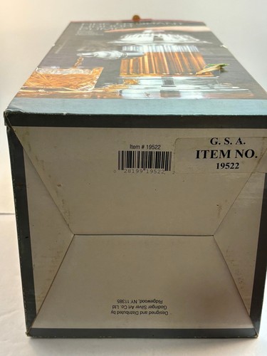 Godinger Silver Art Vintage Fire Pump Drink Dispenser New in Box instructions - Picture 16 of 16
