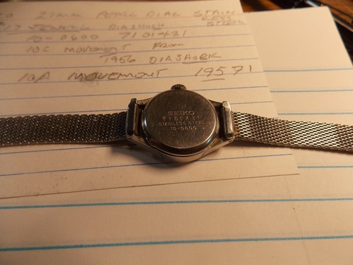 SEIKO SOLAR 17 JEWEL DIASHOCK MANUAL WIND 10-0600 VTG LADY WATCH ALL ORIGINAL - Picture 15 of 17