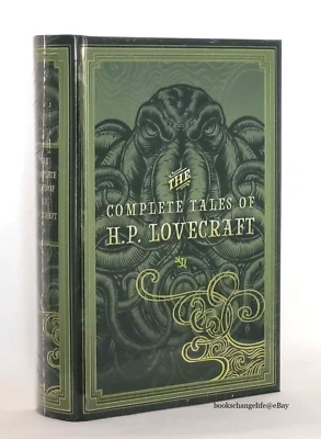 THE COMPLETE TALES OF H. P. LOVECRAFT HP Lovecraft Deluxe Hardcover NEW SEALED