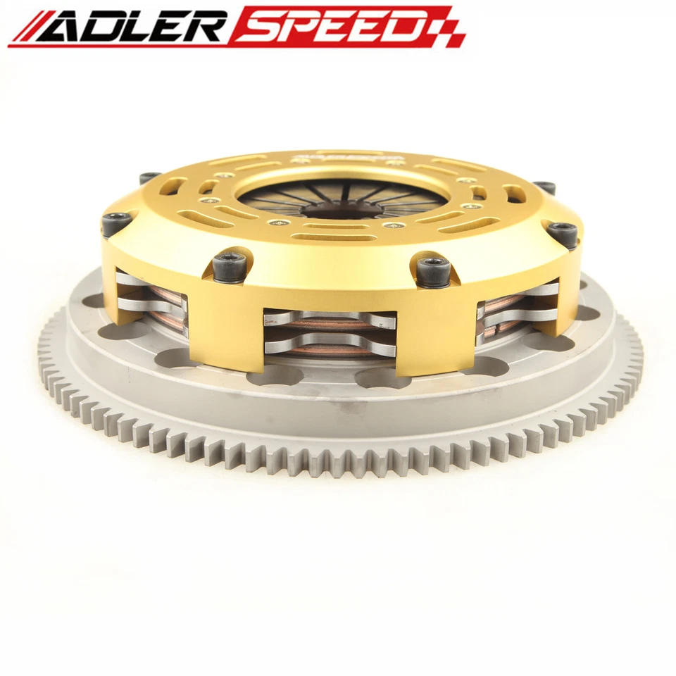 Racing Twin Disc Clutch Kit For GEO Tracker Suzuki Sidekick X90 1.6L Medium WT - Image 3 of 4