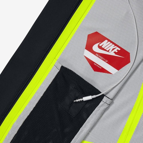 Nike Sportswear Girl's Full-Zip Rain and Wind Jacket Black X-Large $135 Value - Picture 7 of 9