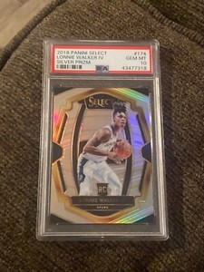 Lonnie Walker 2018 select silver #174 premier level psa 10