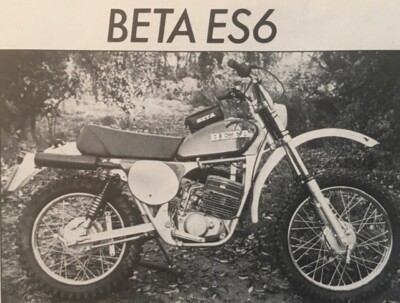 BETA ES6 - 4 SEITEN ORIGINAL STRASSENTESTS, ARTIKEL, INFO ETC.