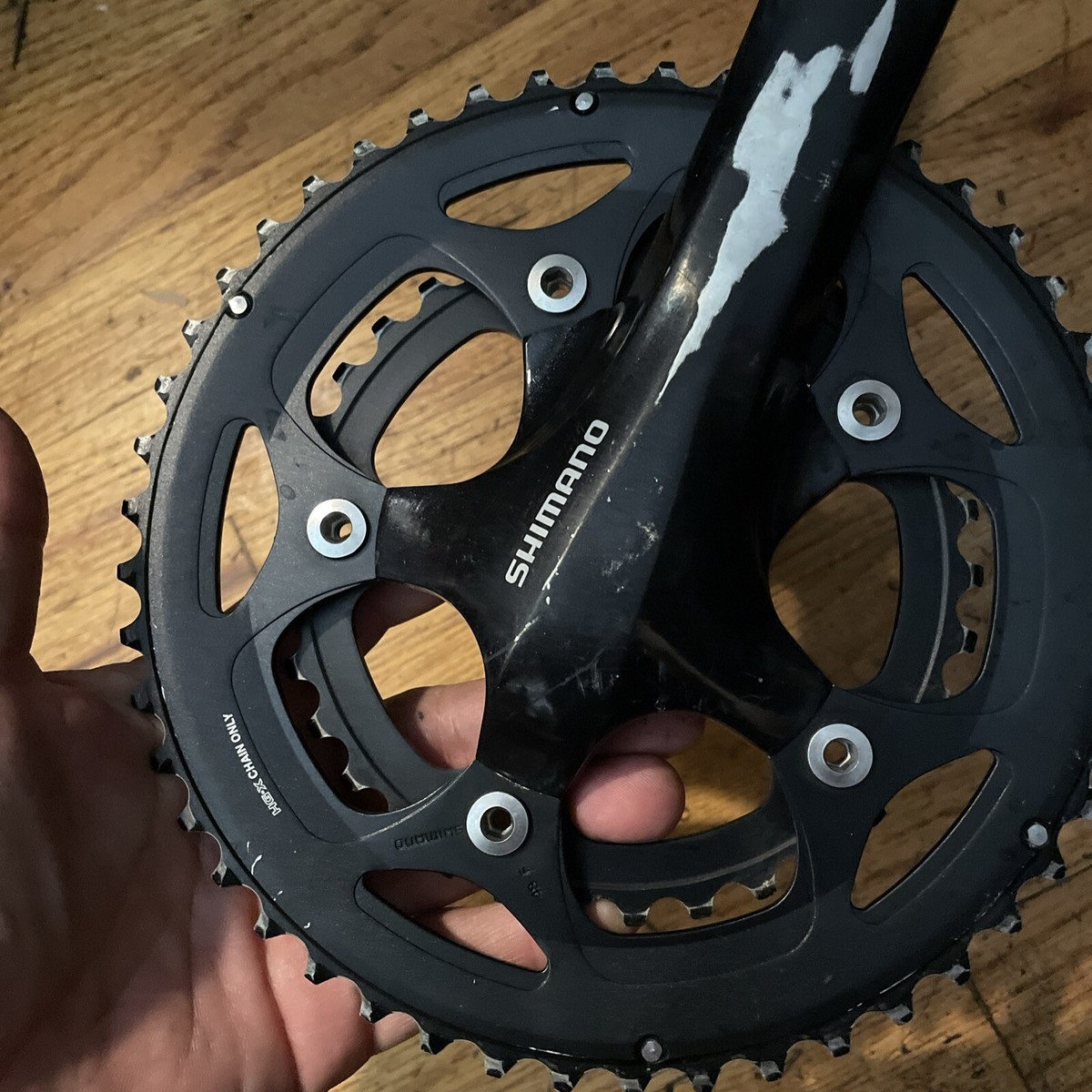 Shimano Tiagra FC-R460 Crankset 175mm 48-34 | eBay