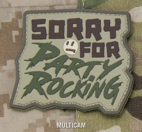 Mil-Spec Monkey Party Rocking PVC Morale Patch - Multicam - 第 1/1 張圖片