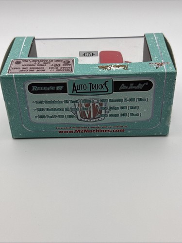 M2 MACHINES AUTO TRUCK 1957 DODGE COE NEW IN BOX RED - Picture 5 of 5